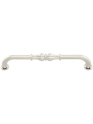 Bella Cabinet Pull - 6 1/4 inch Center-to-Center in Polished Nickel.